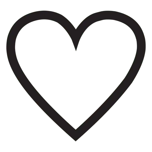 Icono de corazón para la web